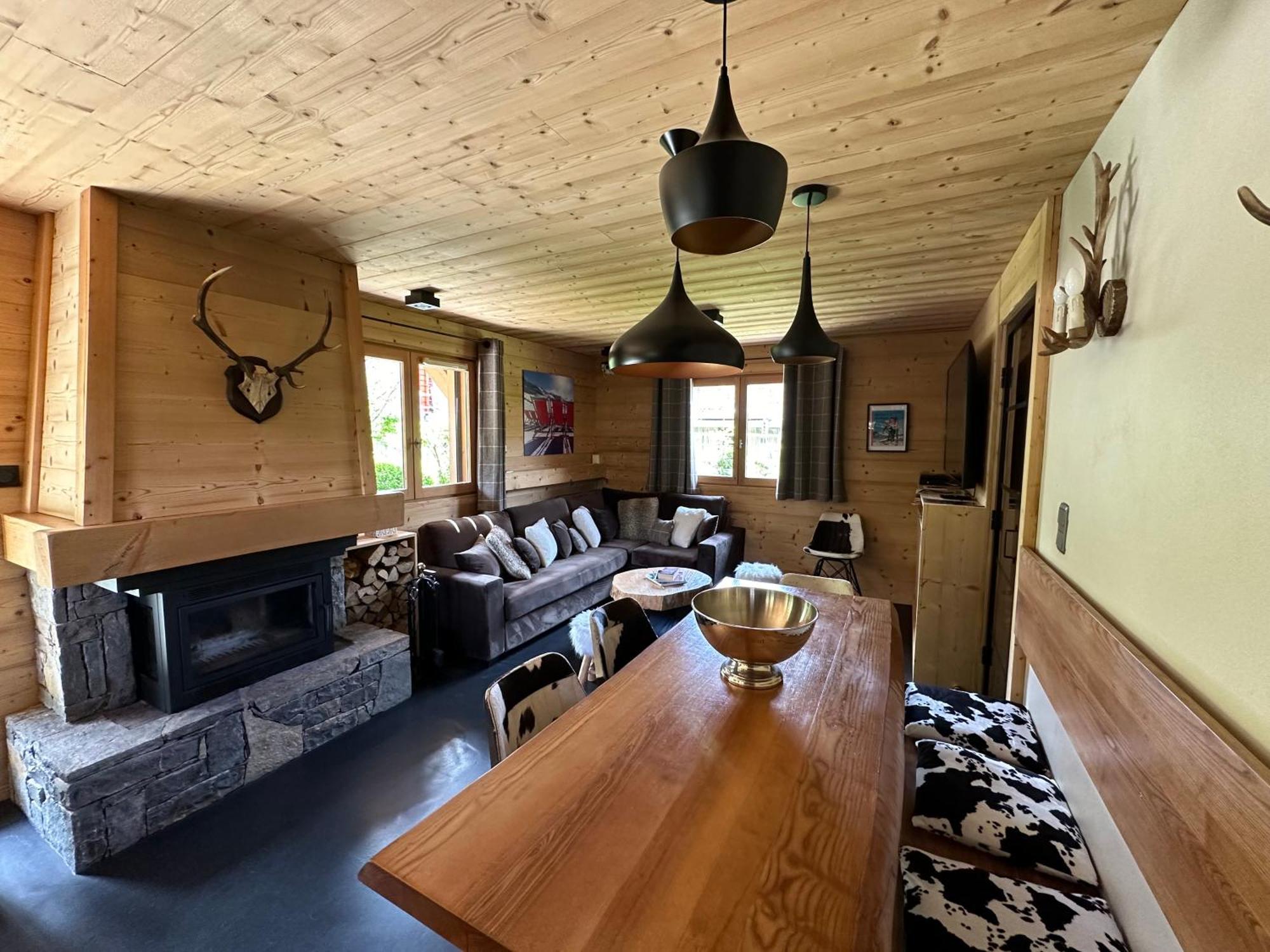 Chalet Megeve, Ideal Familles Proche Ski Et Centre Village Экстерьер фото